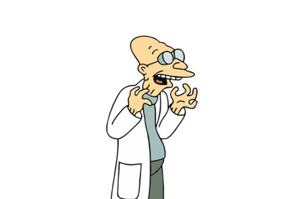 Farnsworth aus Futurama