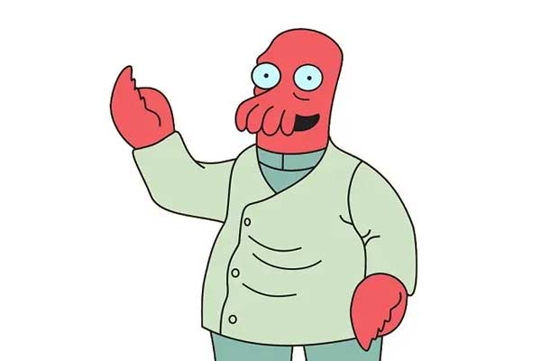 Zoidberg aus Futurama