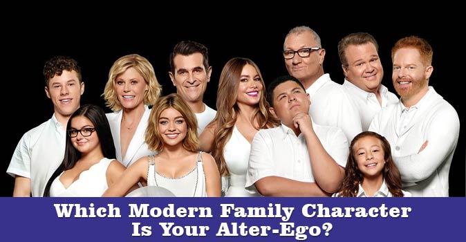 Bem-vindo ao questionário: Qual personagem de Modern Family é seu alter ego?