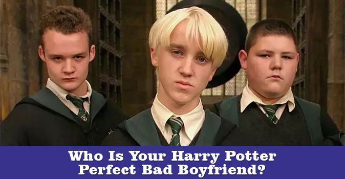 Welcome to Quiz: Who Is Your Harry Potter Perfect Bad Boyfriend?