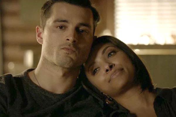 Bonnie and Enzo in The Vampire Diaries