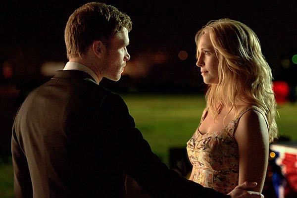 Caroline and Klaus in The Vampire Diaries