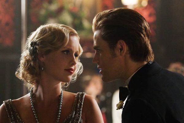 Rebekah and Stefan in The Vampire Diaries