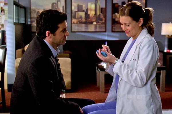 Meredith And Derek’s wedding aus Grey's Anatomy