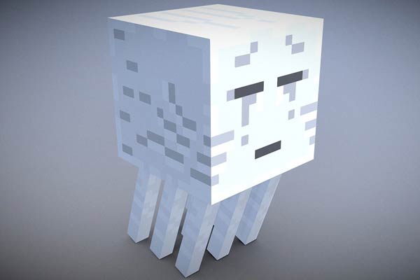 Ghast em Minecraft