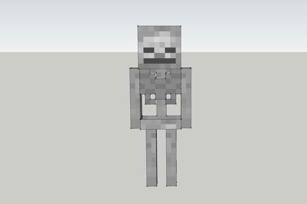 Skeleton em Minecraft