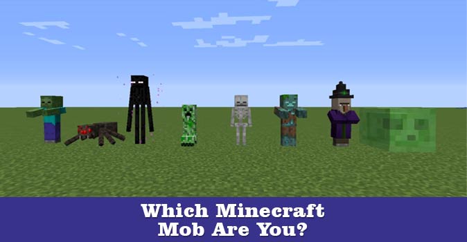 Welcome to Quiz: Which Minecraft Mob Are You?