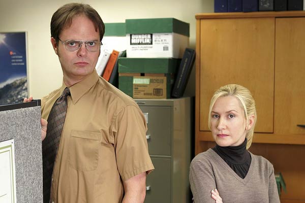 Get other co-workers to call one co-worker by a different name all day in The Office