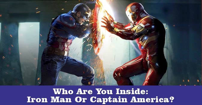 Bienvenido al cuestionario: ¿Quién eres por dentro: Iron Man o Capitán América?