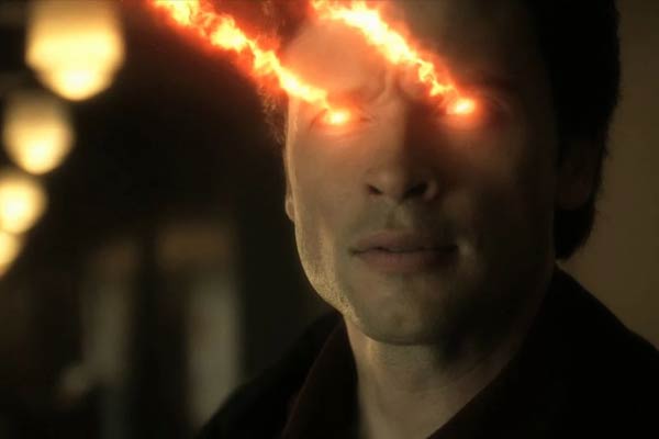 Heat Vision in Superman