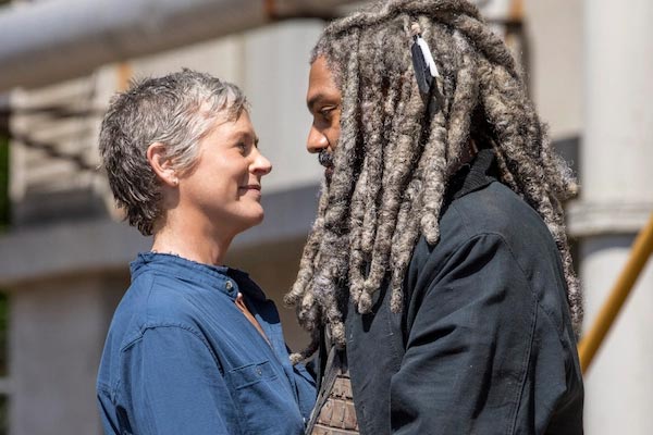 Carol and Ezekiel en The Walking Dead