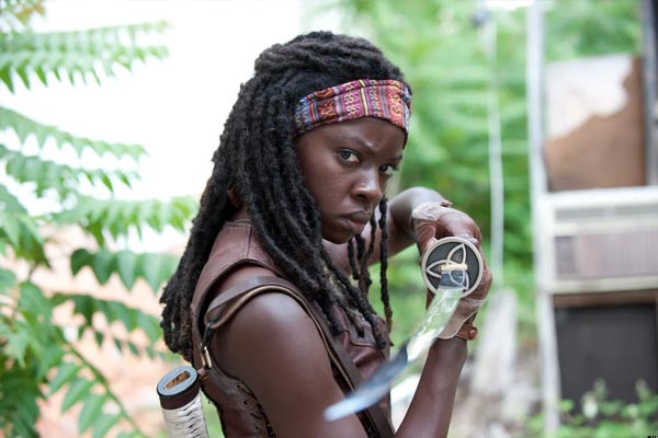 Michonne in The Walking Dead