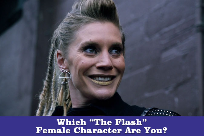 Bem-vindo ao questionário: Qual personagem feminina de The Flash você é?