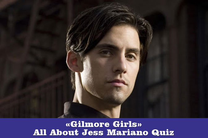 Welcome to Gilmore Girls - All About Jess Mariano Quiz