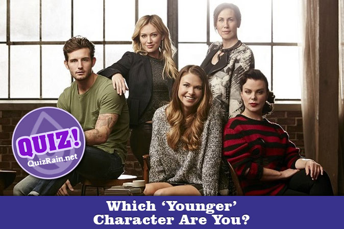 Bem-vindo ao questionário: Qual personagem de Younger você é?