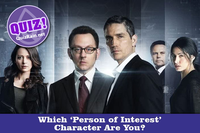 Bienvenue au quizz: Quel personnage de Person of Interest es-tu?