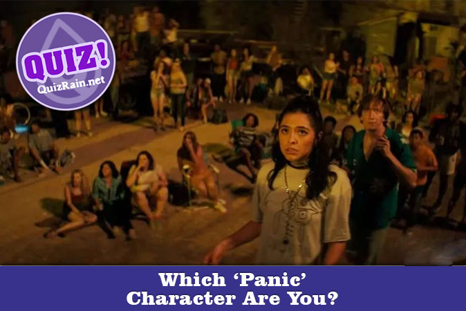 Welcome to Quiz: Which 'Panic' Character Are You