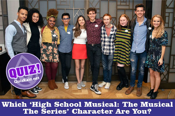 Welcome to Quiz: Which 'High School Musical The Musical - The Series' Character Are You