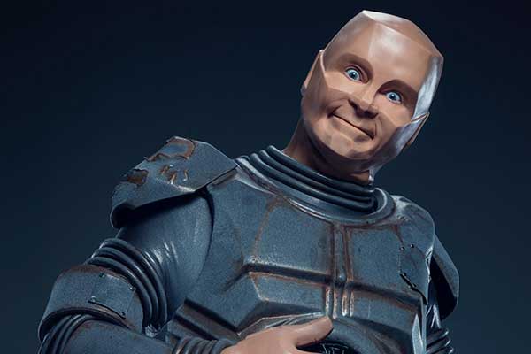 Kryten en Red Dwarf