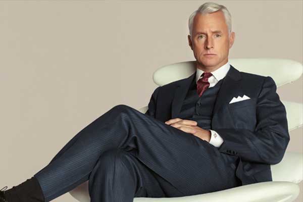 Roger Sterling em Mad Men