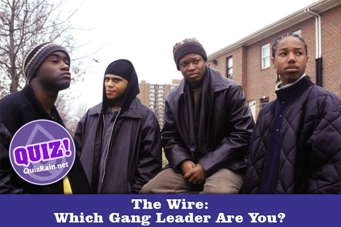 Welcome to Quiz: The Wire Which Gang Leader Are You