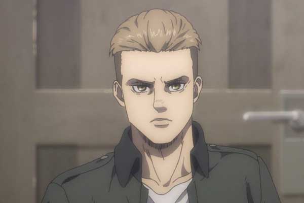 Porco Galliard em Attack on Titan