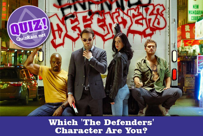 Bienvenue au quizz: Quel personnage de The Defenders es-tu ?