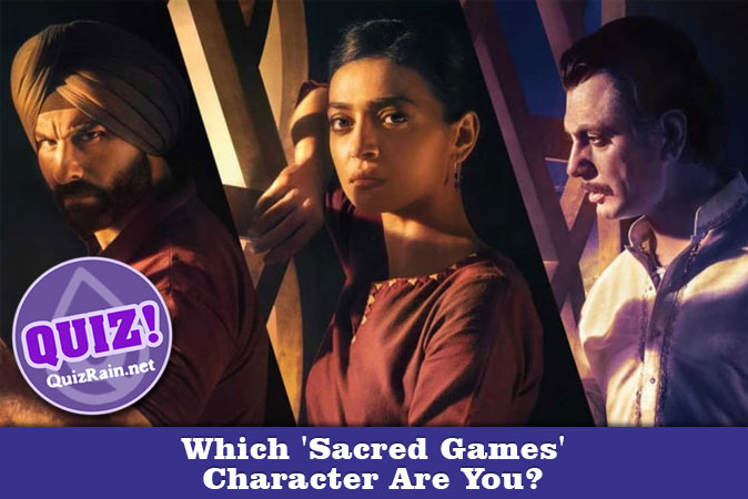 Welcome to Quiz: Which 'Sacred Games' Character Are You