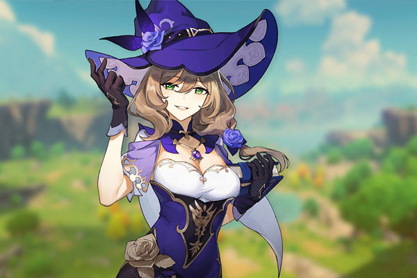 Lisa in Genshin Impact