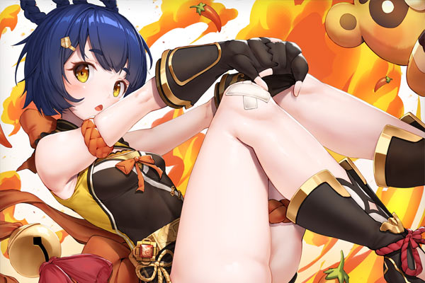 Xiangling in Genshin Impact