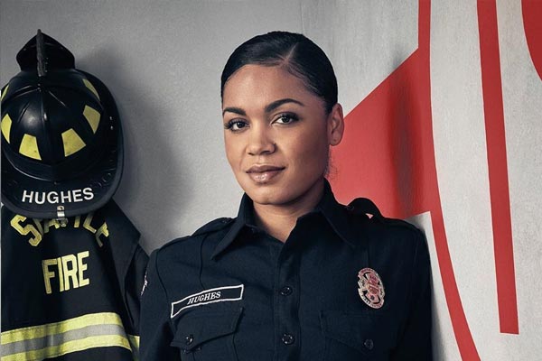 Victoria Hughes in Station 19