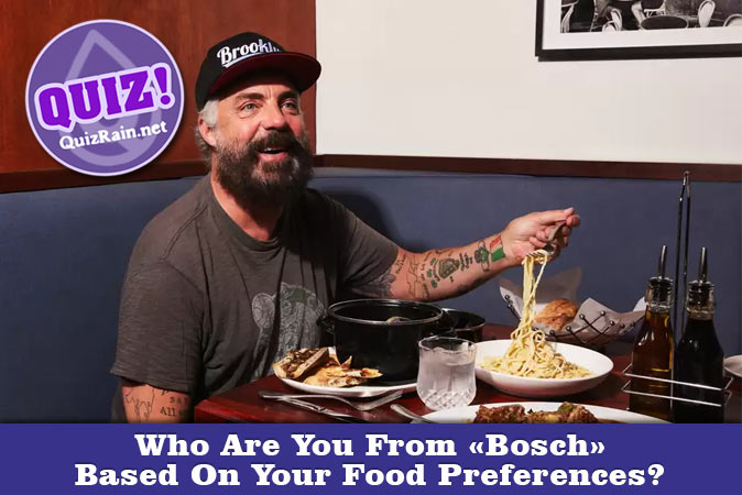 Bem-vindo ao questionário: Quem é você da Bosch com base em suas preferências alimentares?