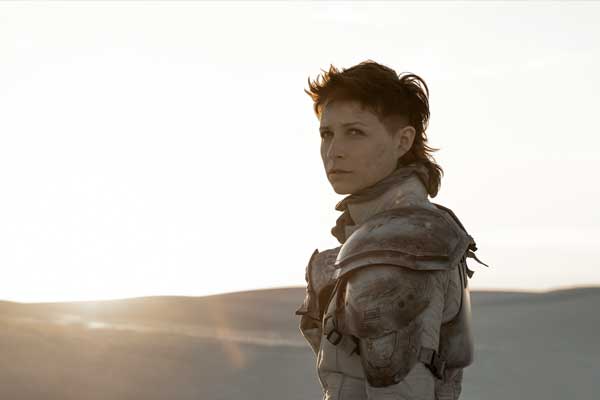 Sue in Raised by Wolves