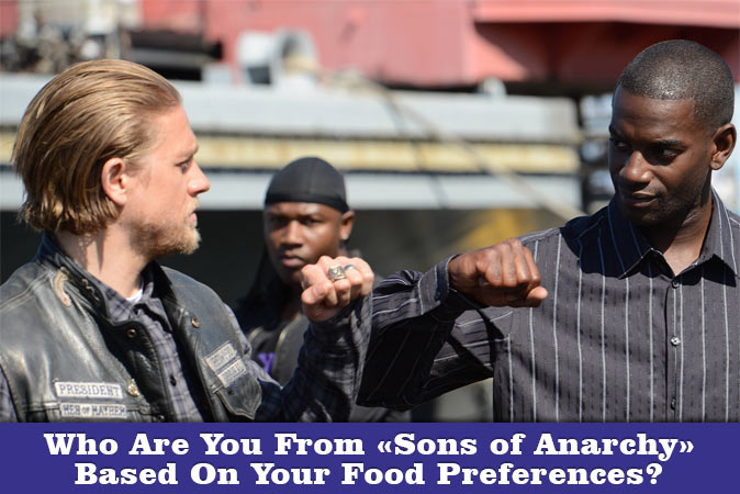Welcome to Quiz: Who Are You From Sons of Anarchy Based On Your Food Preferences