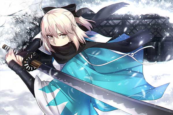 Okita Souji aus Fate: Grand Order