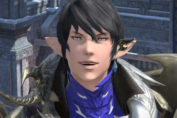 Aymeric em Final Fantasy XIV