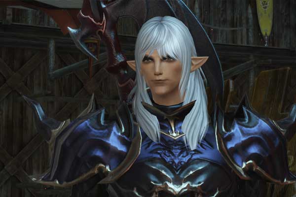 Estinien em Final Fantasy XIV