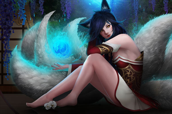 Ahri, the Nine Tailed Fox aus League of Legends