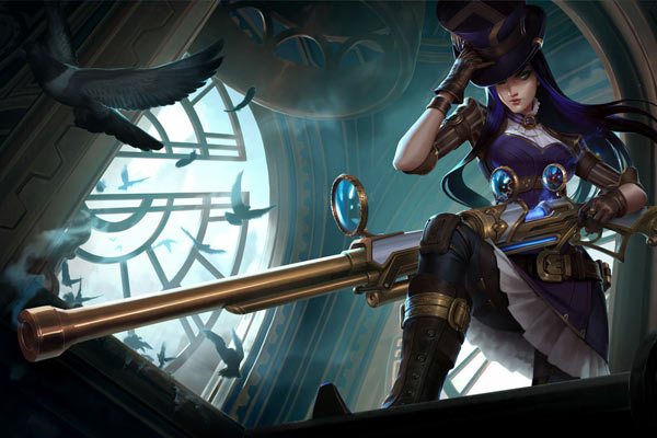 Caitlyn, the Sheriff of Piltover aus League of Legends