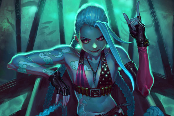 Jinx, the Loose Canon aus League of Legends