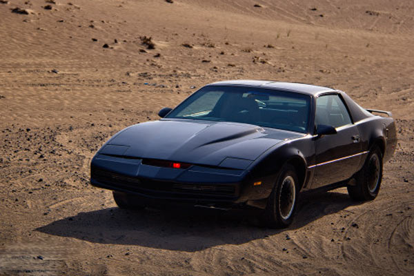 KITT em 1982 Knight Rider