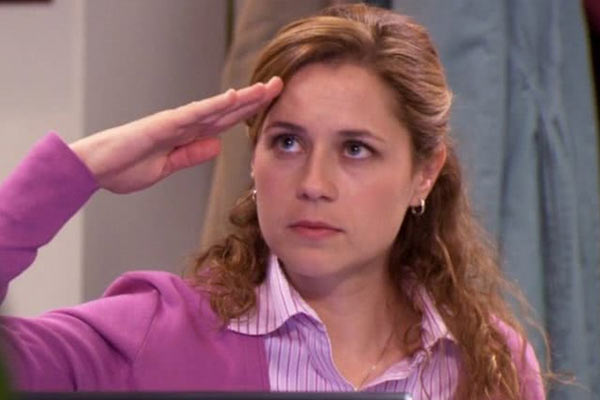Pam Beesly in The Office