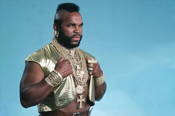 B.A. Baracus aus The A-Team