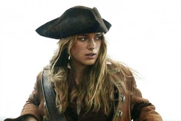 Elizabeth Swann en Pirates of the Caribbean
