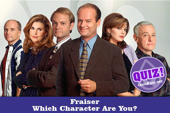 Bem-vindo ao questionário: Qual personagem de Frasier você é?