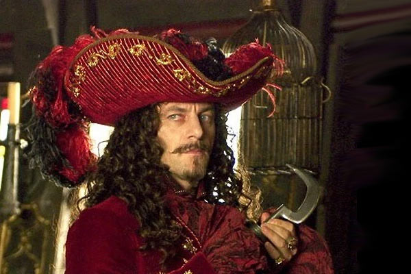 Captain Hook aus Peter Pan