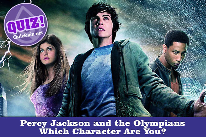 Bienvenido al cuestionario: ¿Qué personaje de Percy Jackson y los dioses del Olimpo eres?