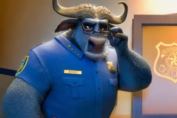Chief Bogo em Zootopia