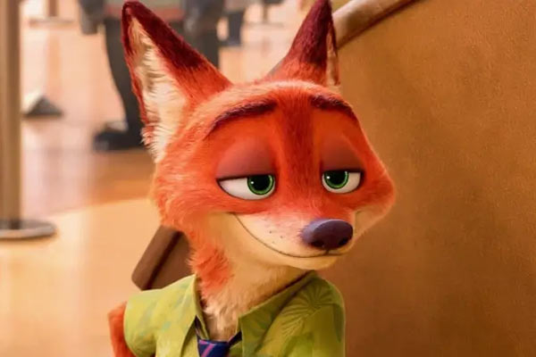 Nick Wilde em Zootopia