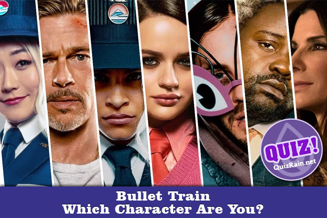 Willkommen beim Quiz: Welcher Charakter aus dem Bullet Train bist du?